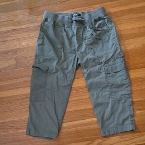 Chaps Olive Green Cargo Pants